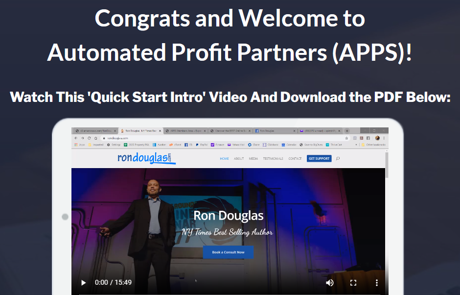 Ron Douglas Automated Profit Partners